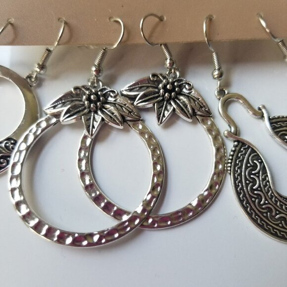 Boho Style Earrings Pierced Dangle Earrings - Picture 4 of 5